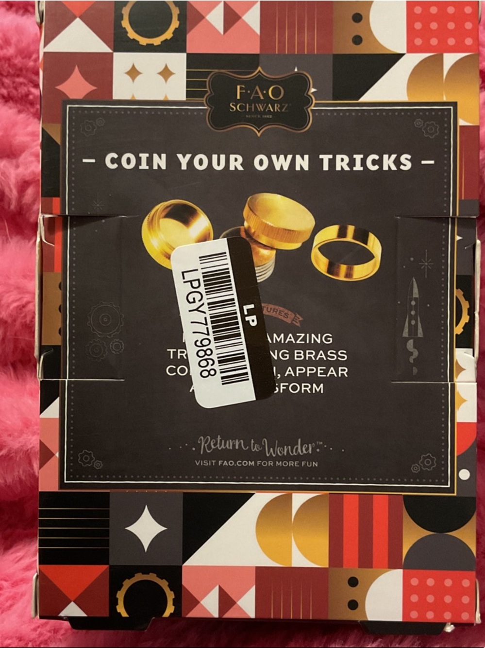 FAO Schwarz Gold Coin Shells Magic Trick Set - Picture 2 of 2